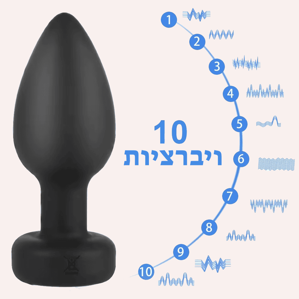 באט פלאג על שלט אנאלי 10 ויברציות